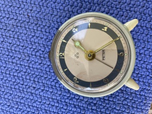 Reisewecker 50 er Jahre läuft  Bild 1 Reisewecker 50 er Jahre läuft  Bild 1