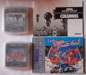 SEGA: Game-Gear Spiele + Original SEGA Netzteil   AC Adapter Mega Drive