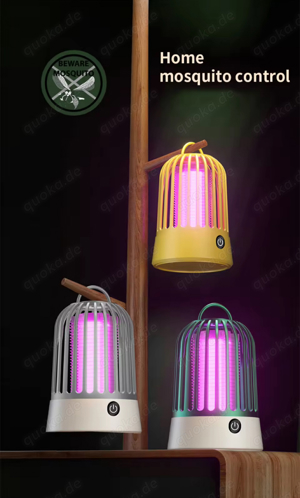 Elektrischer Mückenvernichter, Fliegenlampe UV-Licht - Fliegenfalle Bild 8