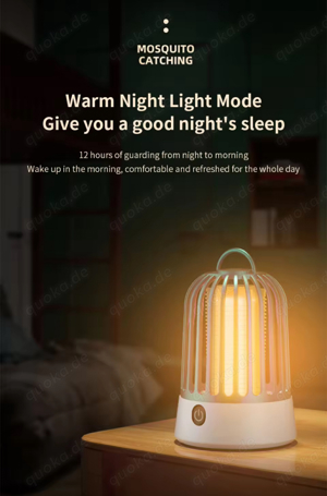 Elektrischer Mückenvernichter, Fliegenlampe UV-Licht - Fliegenfalle Bild 9