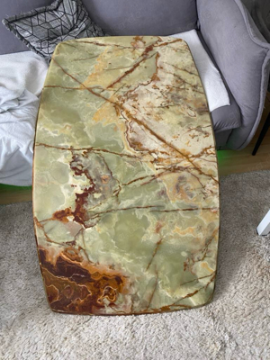 echte onyx Steinplatte (Esstisch)