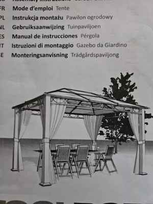 pavillon 3 x 4 wasserdicht metall Gartenbauten & Sonnenschutz Pavillons & Pergolen