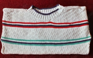 schöner Vintage Strickpullover - Handarbeit - ein Unikat