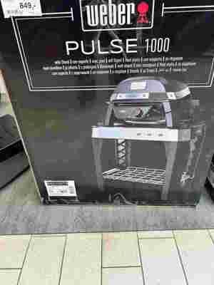 Webergrill Pulse 1000 Grills, Heizstrahler & Picknickzubehör Grill-Abdeckhauben