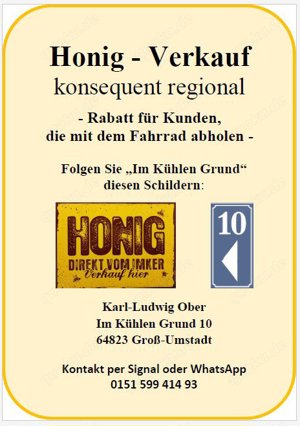 Honig aus Groß-Umstadt