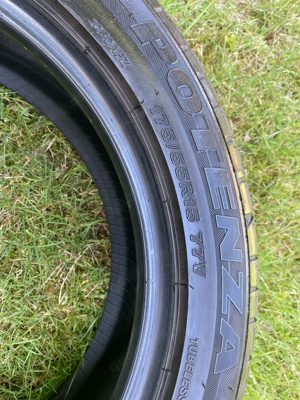 4 Sommerreifen Bridgestone Potenza ohne Felgen