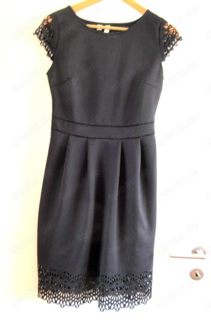 Neues schwarzes kurzärmeliges Kleid Bodyflirt Gr: 36   38 