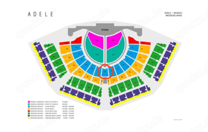 2* Adele-Ticket 09.08 (BESTE LAGE!!) UVP 400 