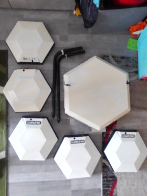 Simmons SDS pads 5x Tom Snarepads 1x Kickpad