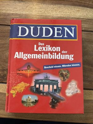 Duden das Lexikon der Allgemeinbildung - Bescheid wissen.