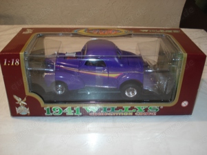 Road Legens Willys Competition Coupe 1941, 1:18 neuwertig OVP Bild 9