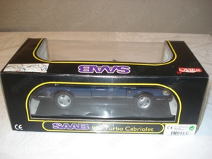 Anson Modellauto Saab 900 Turbo Cabriolet 1:18, neuwertig OVP Bild 3