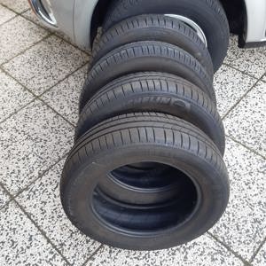 4x neuw. Sommer Reifen,Michelin 185-65-15 T88, 6,5mm, DOT 18, NP 395, zusätzl. 4 Hyundai Stahlfelgen