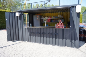 XL Bar-, Kiosk-, Event-, Imbisscontainer | 4 x 2 Meter Format