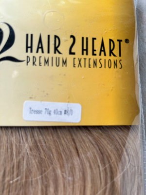 echthaar tresse von haur 2 heart premium extensions 