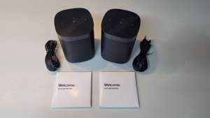 SONOS ONE SL Paar schwarz   TOP Zustand