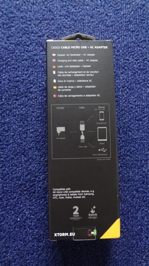 Micro USB Adapter   Smartphone Ladekabel UCB-C Bild 3