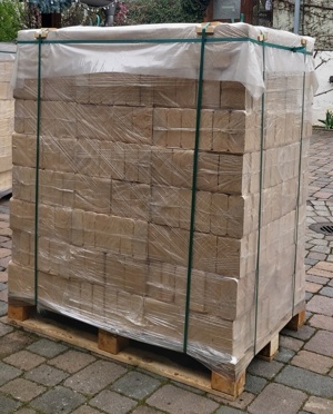 Holzbrikett, RUF-Qualität, 960 kg auf EW-Palette - ab  275,00 Euro frei verladen  ab Lager