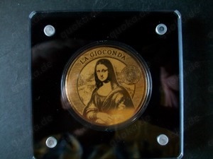 Goldmünze Mona Lisa