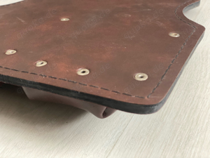 Brillen-Depot aus Leder mit Vintage-Charme - Geschenk für Brillenträger Bild 3