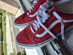 Vans Rot Größe 44