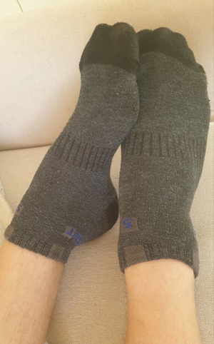 Getragene Männersocken Bild 2