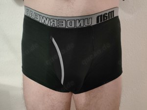 Getragene Boxershorts