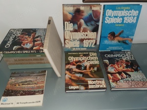 Rarität! Sammlungsauflösung! 10x Olympiade Bücher 1956-1984 TOP!