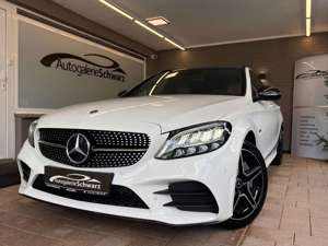 Mercedes-Benz C 300 e T 9G AMG-LINE NIGHT LEDER-BRAUN KEYG PANO