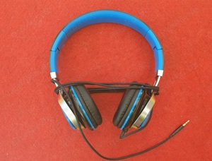 Sound Intone MS200 blau, faltbarer On-Ear Hi-Fi Kopfhörer neuwertig