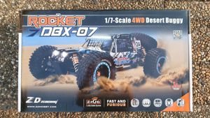 ZD Racing DBX-07 Amewi Absima Mamba 4WD 1:7 6S 8S RC Buggy Auto LED *KIT ROLLER*