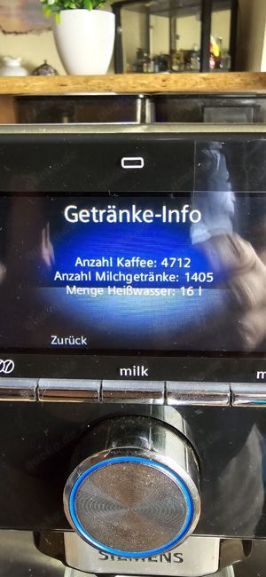 siemens eq.9 s900 Kaffeevollautomat Bild 5