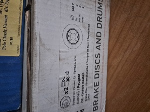 Bremsscheiben Citroen u Peugeot vorn(massiv)