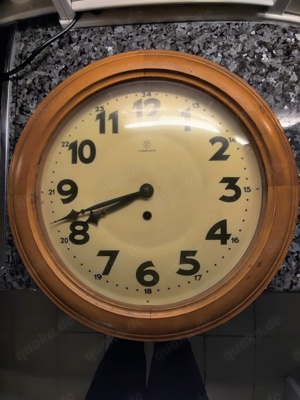 Retro Wanduhr Junghans 1934 Bild 2