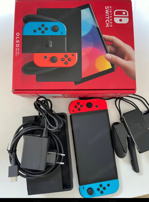 nintendo switch oled version Komplett Neu 