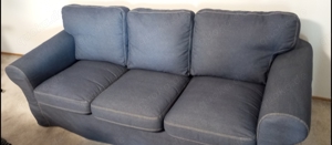 V: Sehr wenig genutztes Ikea-3er Sofa   Couch "EKTORP"