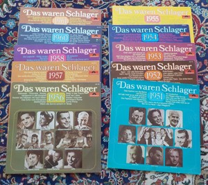 10 LP s Das waren Schlager Polydor 1951 - 1961