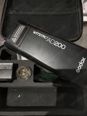 Godox Wistro AD200 200w Tasche Blitzlicht - Schwarz