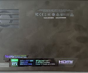 Razer Blade 15,6 Zoll (Intel Core i7-10750H, 16GB RAM DDR4, GeForce RTX 3060) Bild 4