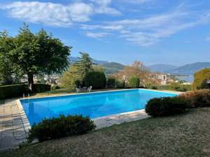 Ferienwohnung Wohnung 3 Zimmer Lago Maggiore Luino mit Pool