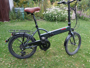 Zündapp Green 1.0 20 Zoll, 36V 7,5Ah 6-Gang-E-Faltrad - Schwarz (ZA07120)