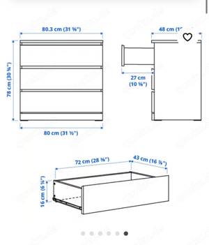 Ikea Malmkommoden