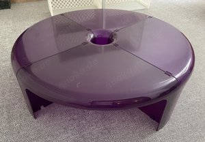 Design Couchtisch Rodolfo Bonetto B-Line 4 4 Coffeetable lila