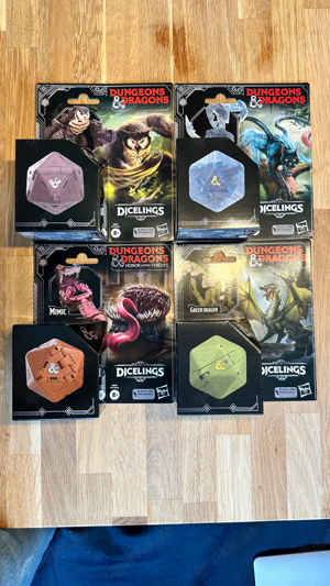 Dungeons and Dragons Dicelings