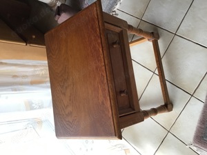 Kleine Kommode Eiche rustikal  Bild 2