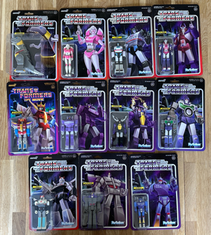 Transformers Figuren ReAction Super 7 Seven