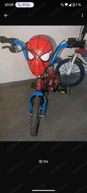 spidermann Kinderfahrrad 