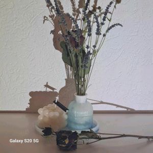 Blumenvase mit Palette set