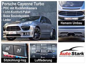 Porsche Cayenne V8 Turbo°Hamann°Luftfederung°Leder°Bose°Kamera°BT°