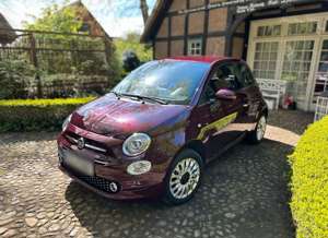 Fiat 500 1. Hand, Scheckheft 1.2 8V LOUNGE Klima LED PDC